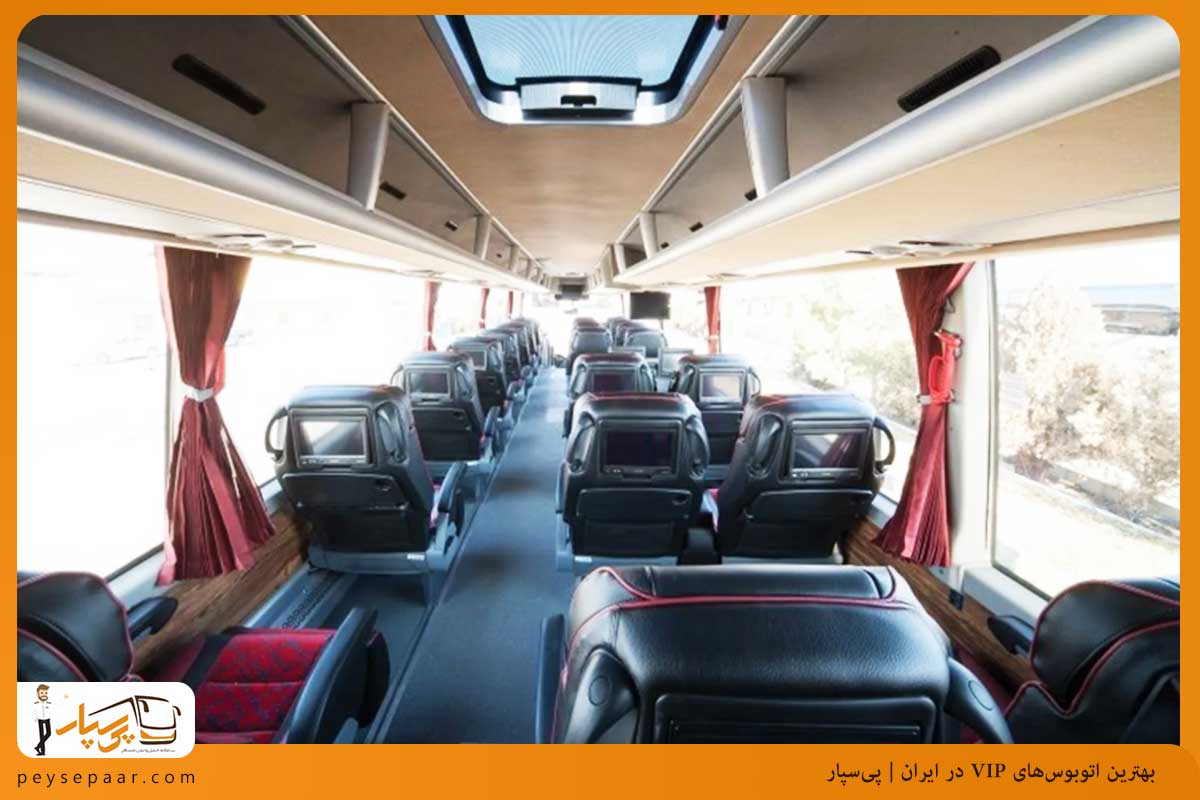 بهترین اتوبوس‌های VIP ایران
